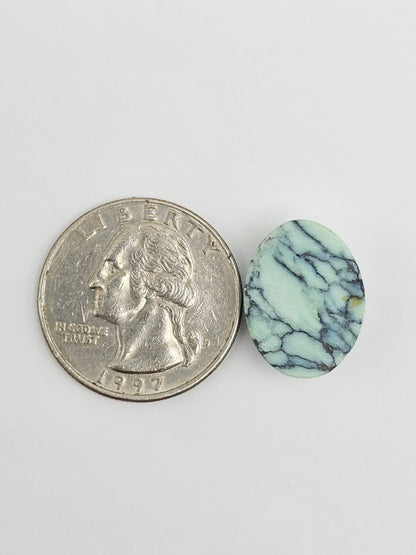 Mexican Variscite Cabochon | Natural Green Gemstone Matched