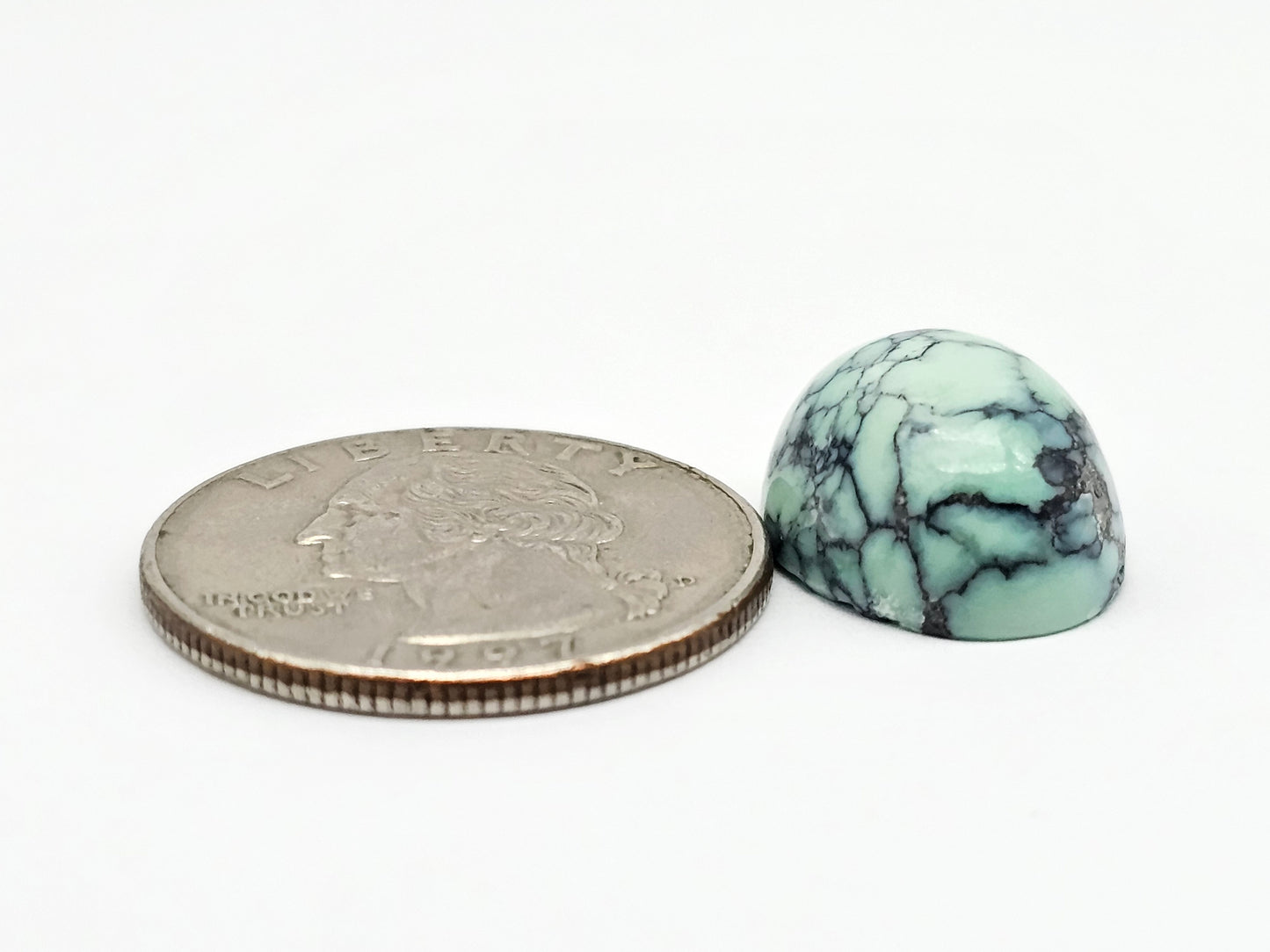 Mexican Variscite Cabochon | Natural Green Gemstone Matched