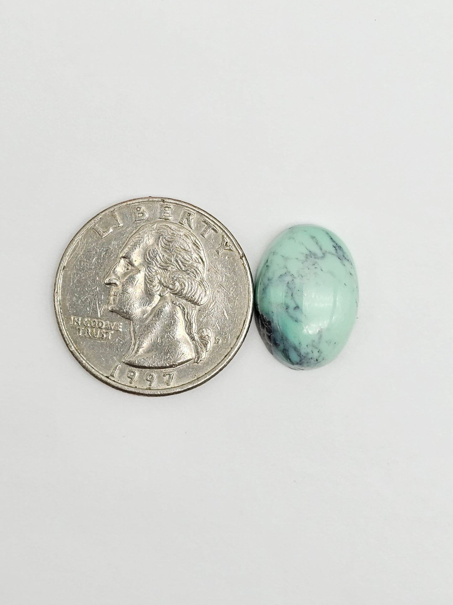 Mexican Variscite Cabochon | Natural Green Gemstone Matched