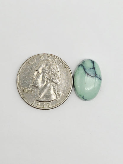 Mexican Variscite Cabochon | Natural Green Gemstone Matched