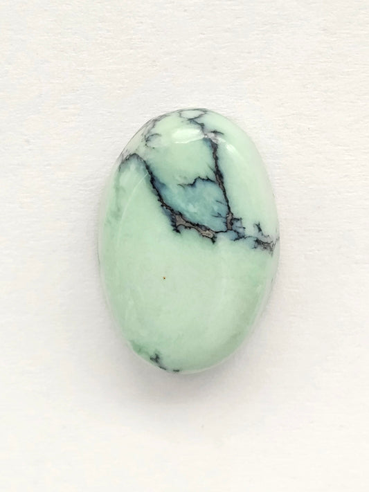 Mexican Variscite Cabochon | Natural Green Gemstone Matched