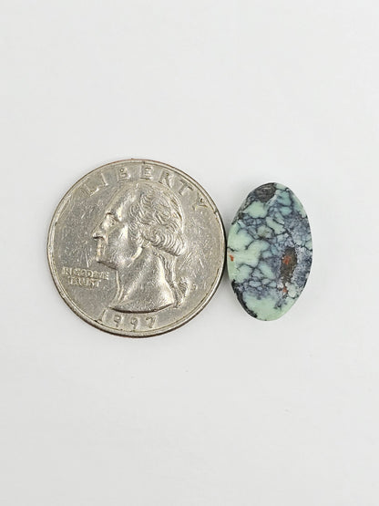 Mexican Variscite Cabochon | Natural Green Gemstone Matched