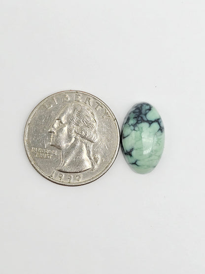 Mexican Variscite Cabochon | Natural Green Gemstone Matched