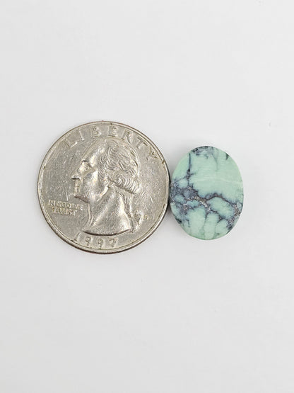 Mexican Variscite Cabochon | Natural Green Gemstone Matched