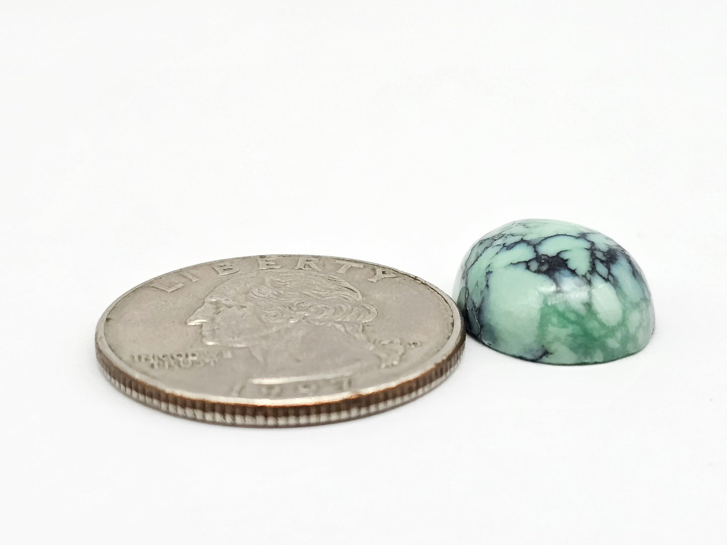 Mexican Variscite Cabochon | Natural Green Gemstone Matched
