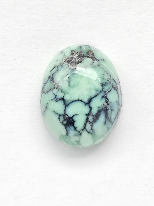 Mexican Variscite Cabochon | Natural Green Gemstone Matched
