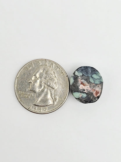 Mexican Variscite Cabochon | Natural Green Gemstone Matched