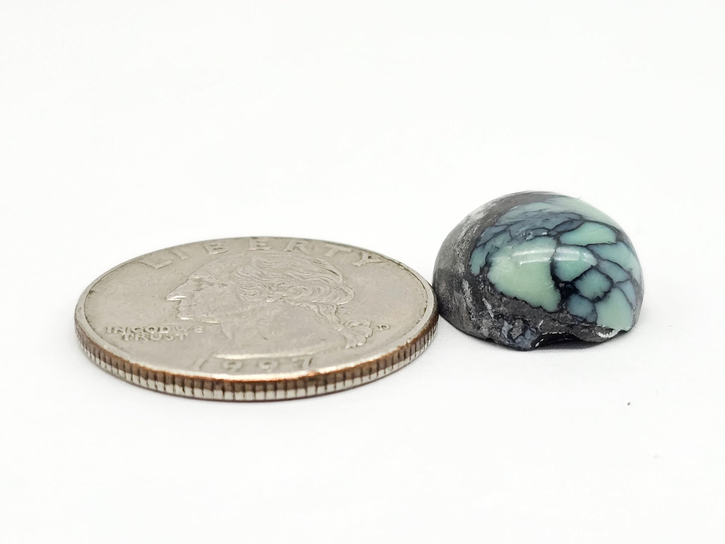 Mexican Variscite Cabochon | Natural Green Gemstone Matched