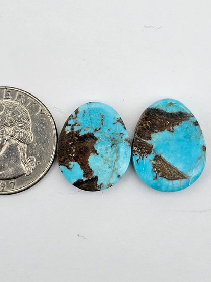 Cloud mountain Turquoise pair