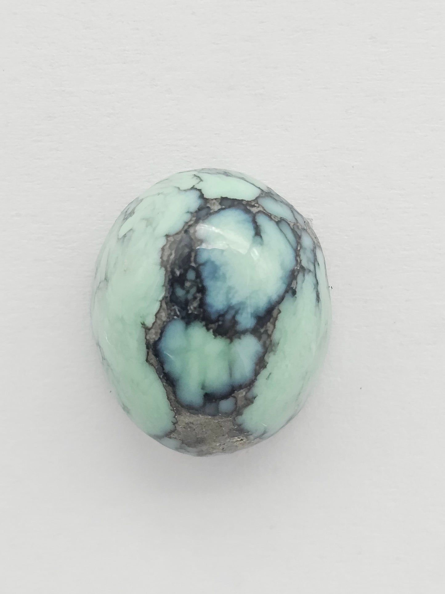 Mexican Variscite Cabochon | Natural Green Gemstone Matched