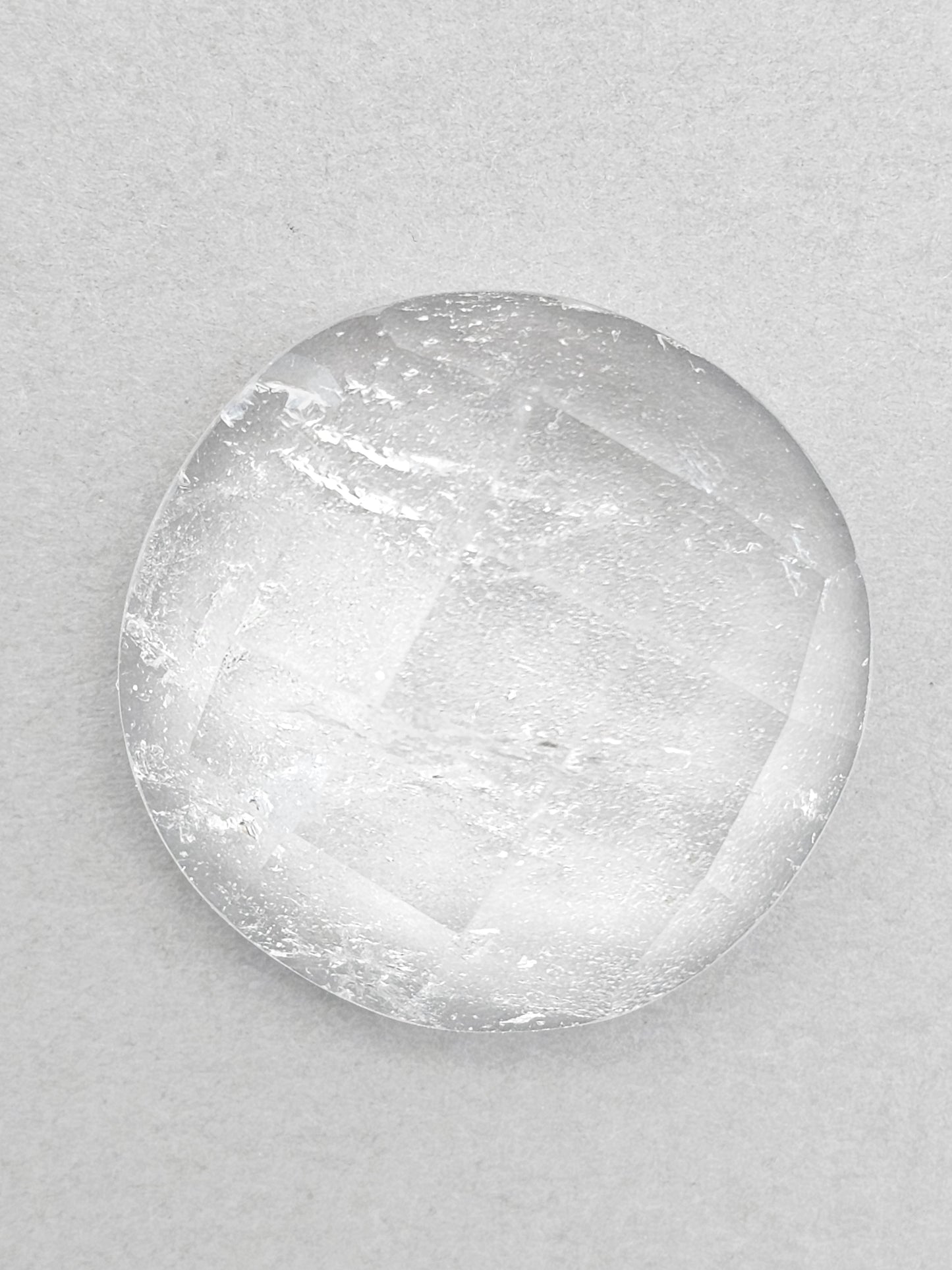 Quartz Faceted Cabochon | Artisan Cut Gemstone