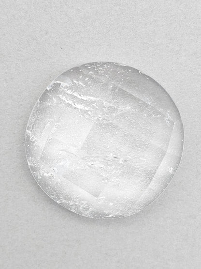 Quartz Faceted Cabochon | Artisan Cut Gemstone