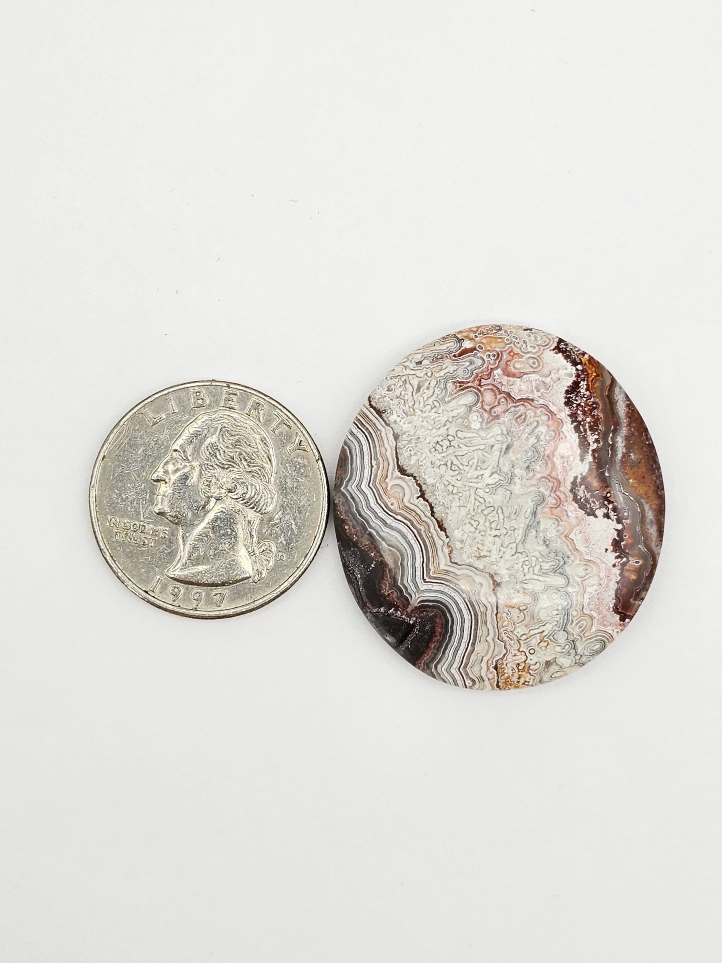 Mexican Crazy Lace Agate Cabochon