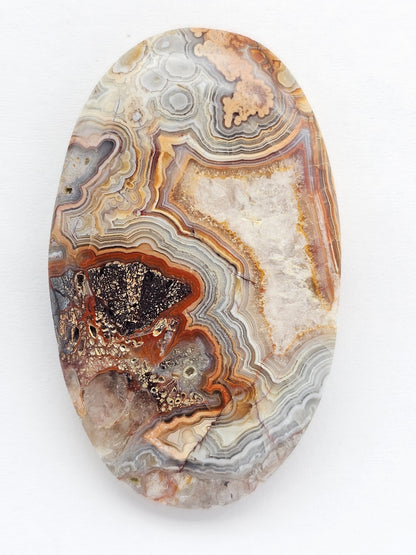Mexican Crazy Lace Agate Cabochon