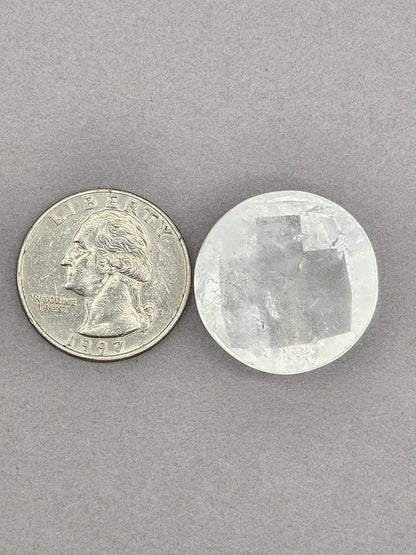 Quartz Faceted Cabochon | Artisan Cut Gemstone