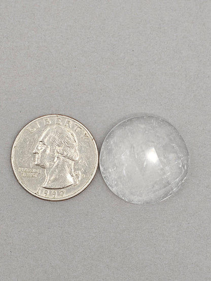 Quartz Faceted Cabochon | Artisan Cut Gemstone