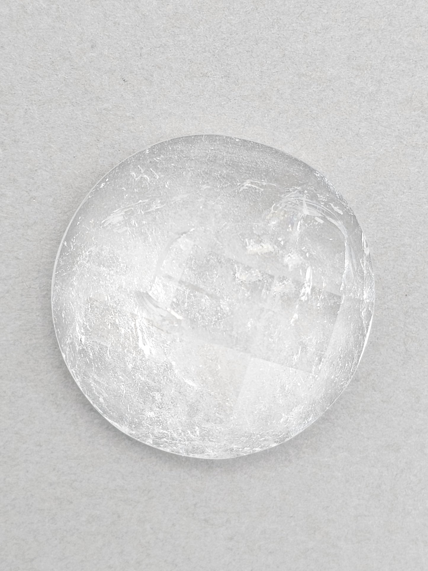Quartz Faceted Cabochon | Artisan Cut Gemstone