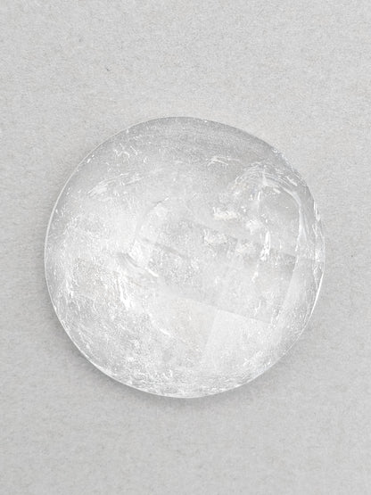 Quartz Faceted Cabochon | Artisan Cut Gemstone