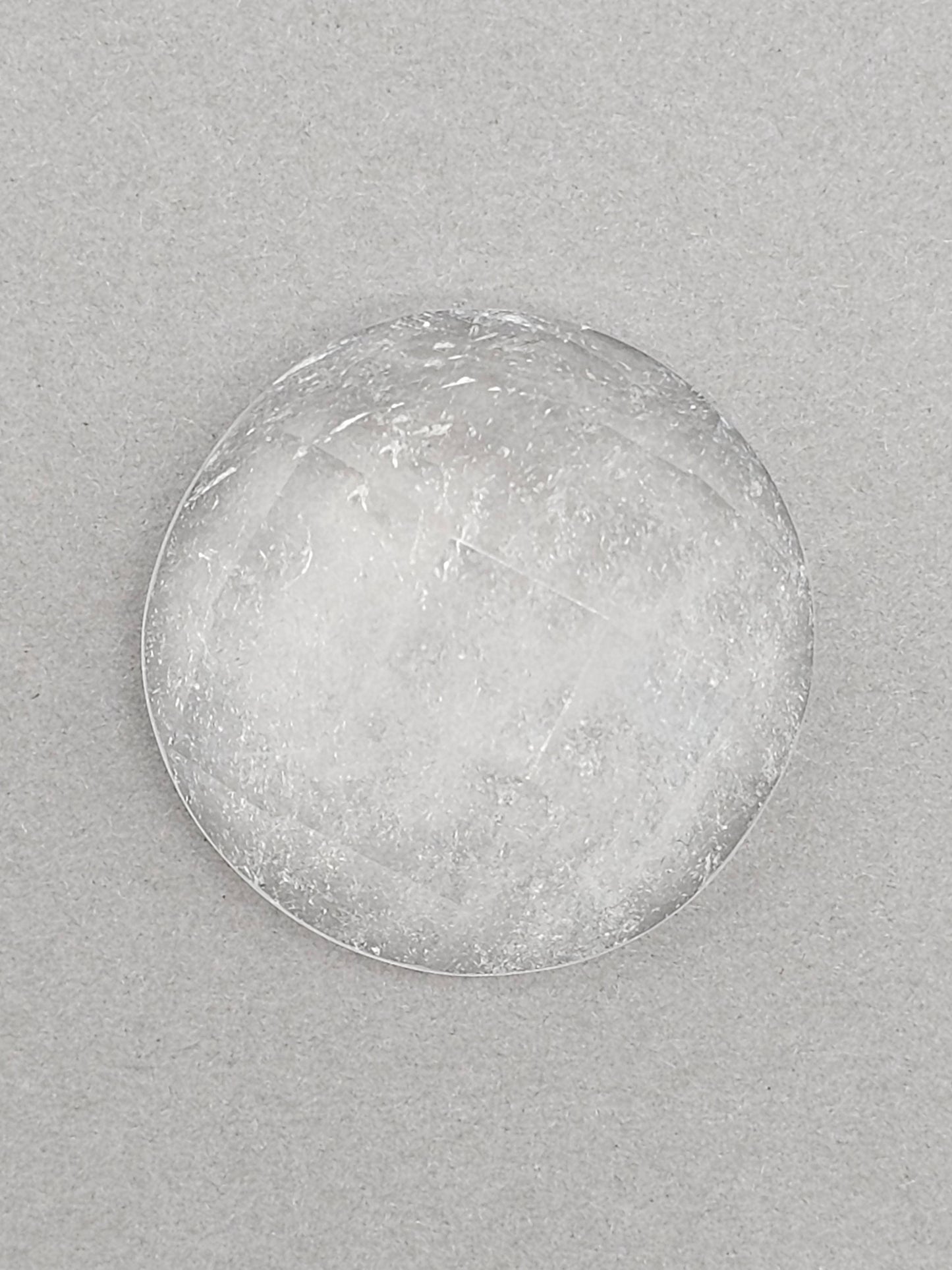 Quartz Faceted Cabochon | Artisan Cut Gemstone