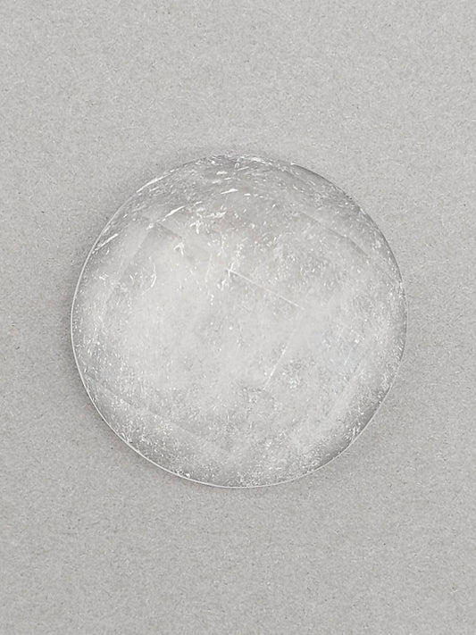 Quartz Faceted Cabochon | Artisan Cut Gemstone