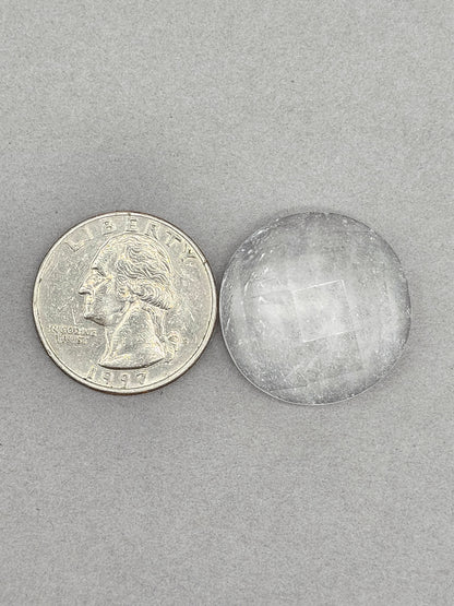 Quartz Faceted Cabochon | Artisan Cut Gemstone