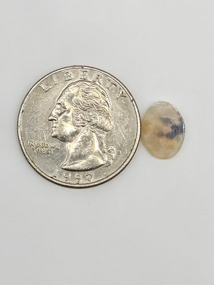 Scenic Dendritic Agate Cabochon – Natural Landscape Stone