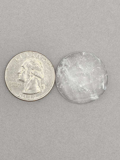Quartz Faceted Cabochon | Artisan Cut Gemstone