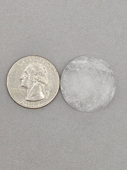 Quartz Faceted Cabochon | Artisan Cut Gemstone