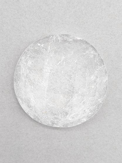 Quartz Faceted Cabochon | Artisan Cut Gemstone