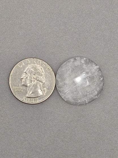 Quartz Faceted Cabochon | Artisan Cut Gemstone
