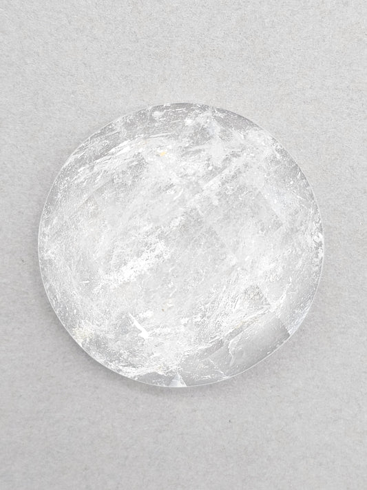 Quartz Faceted Cabochon | Artisan Cut Gemstone