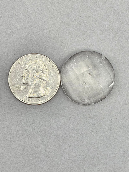 Quartz Faceted Cabochon | Artisan Cut Gemstone