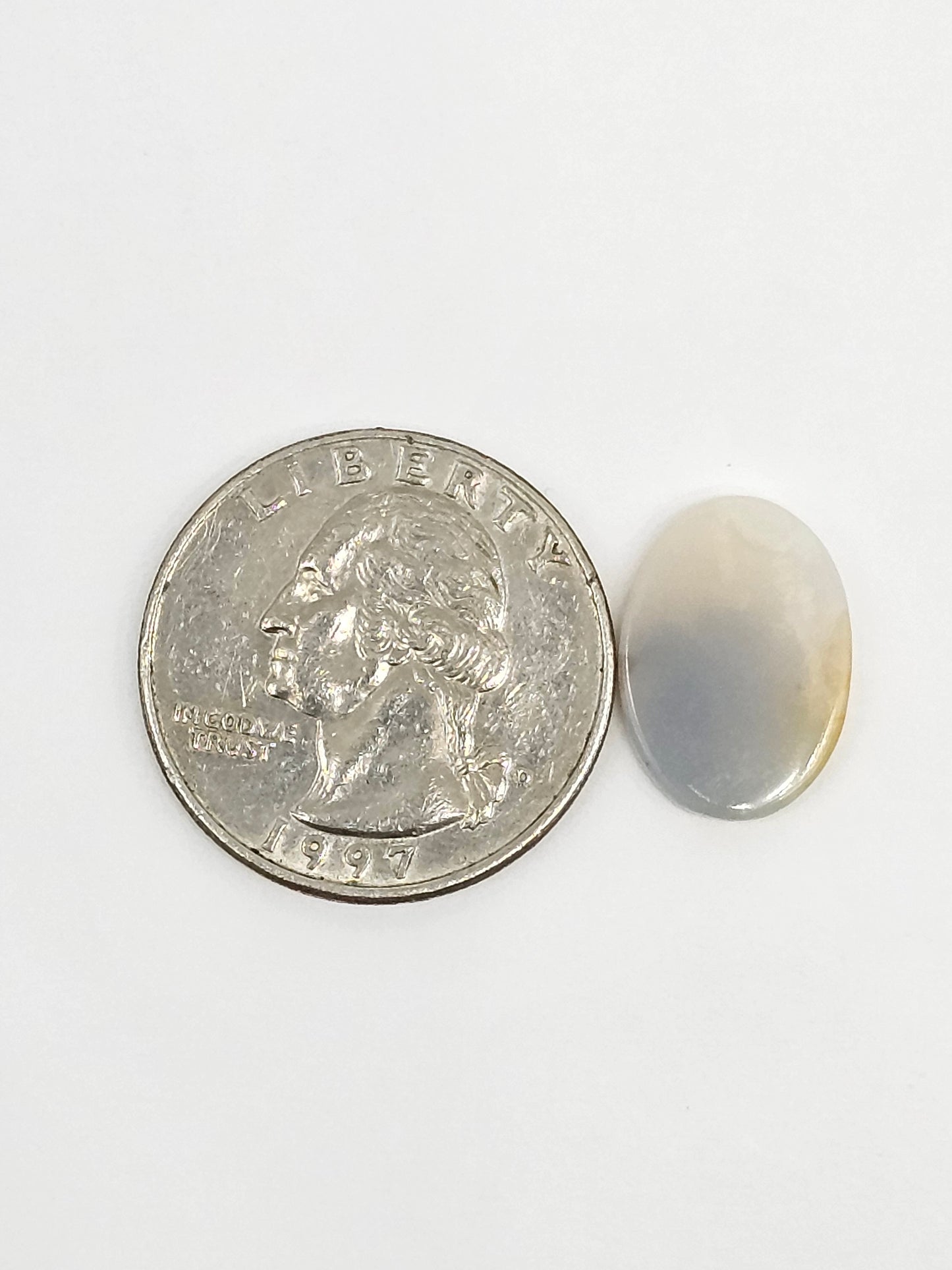 Scenic Dendritic Agate Cabochon – Natural Landscape Stone