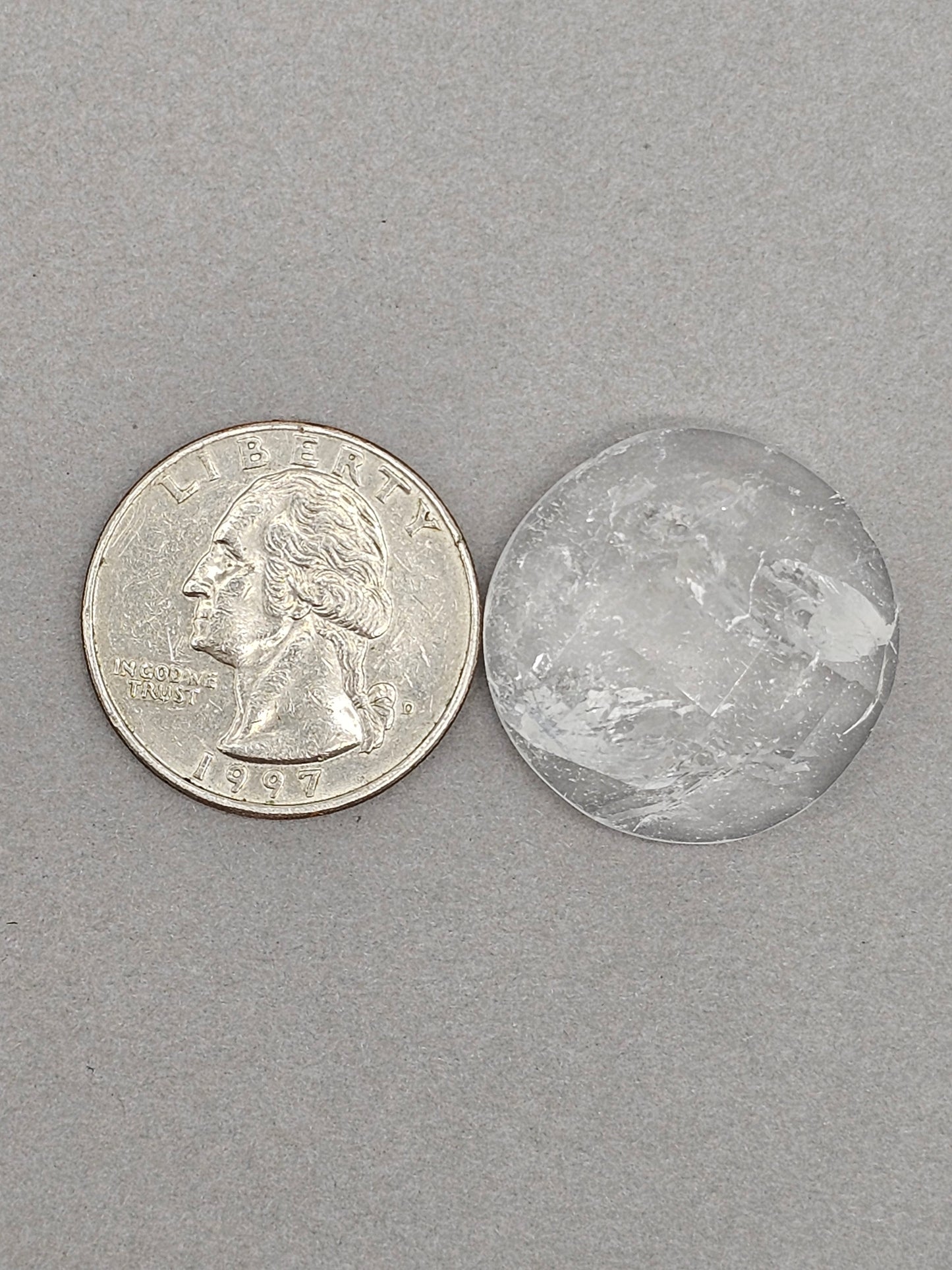 Quartz Faceted Cabochon | Artisan Cut Gemstone