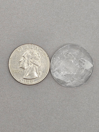 Quartz Faceted Cabochon | Artisan Cut Gemstone