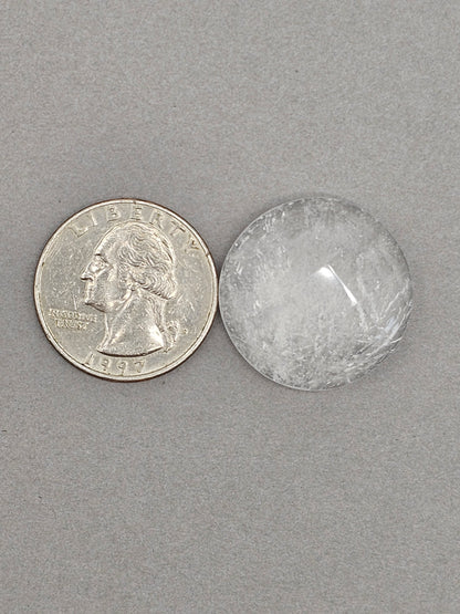 Quartz Faceted Cabochon | Artisan Cut Gemstone