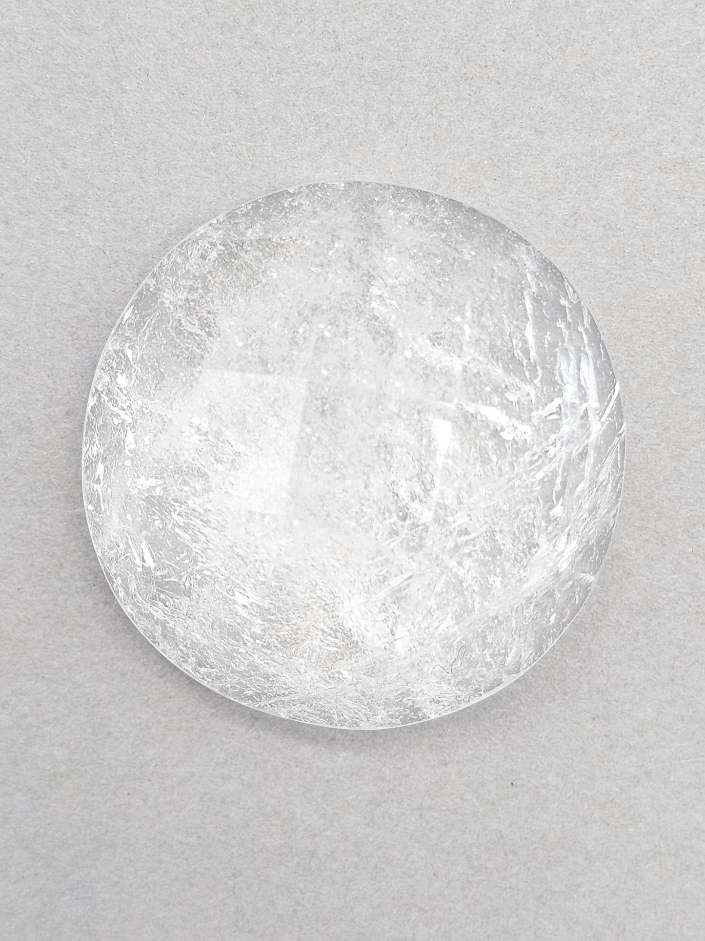Quartz Faceted Cabochon | Artisan Cut Gemstone