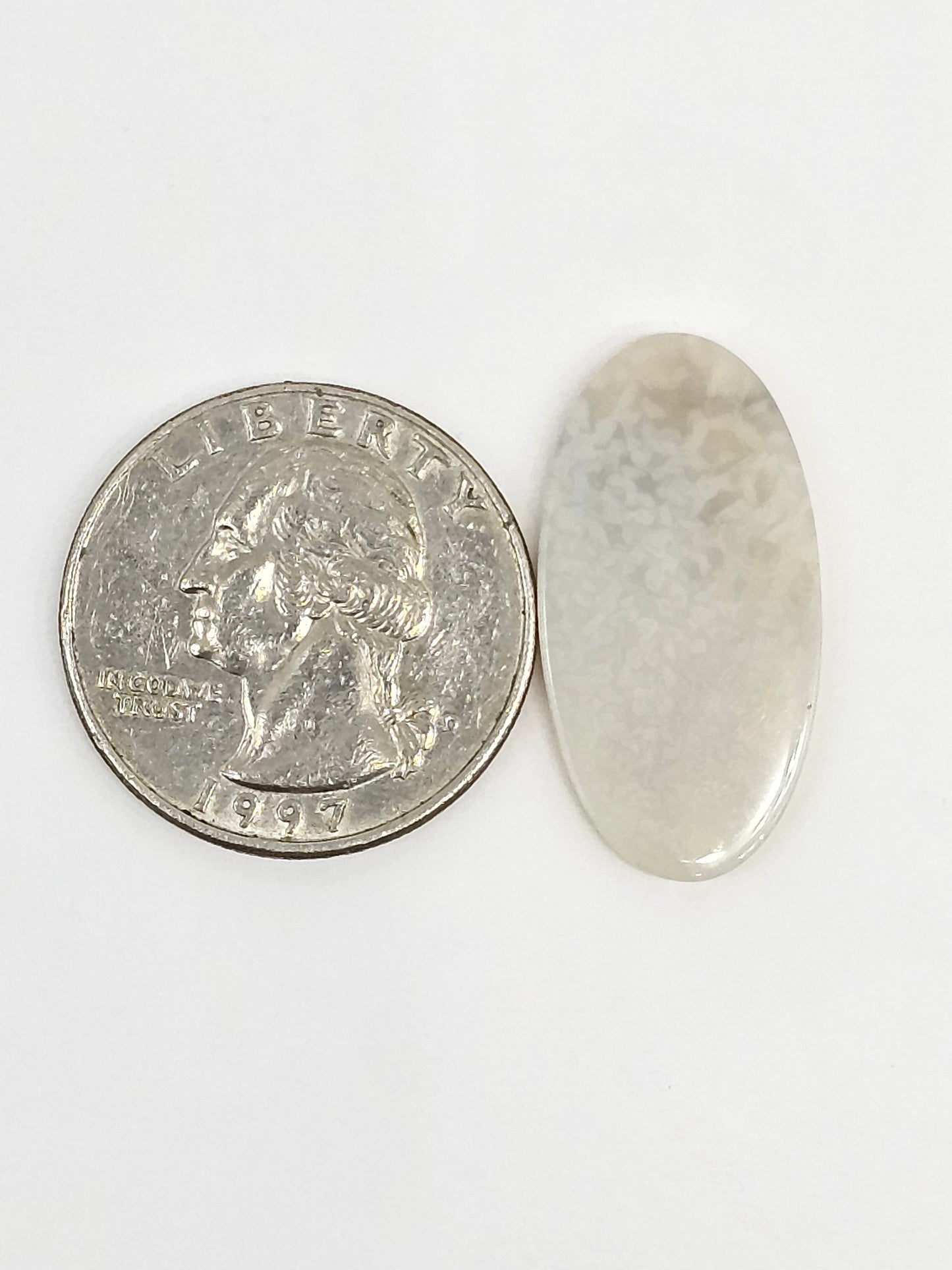 Scenic Dendritic Agate Cabochon – Natural Landscape Stone