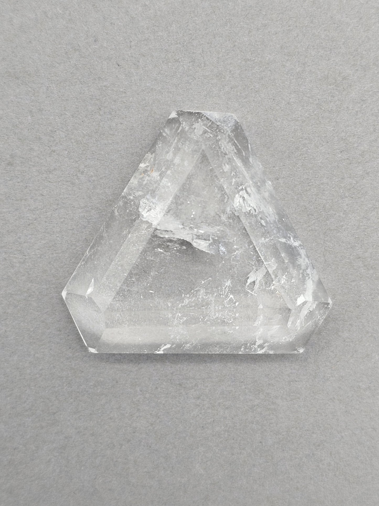 Quartz Faceted Cabochon | Artisan Cut Gemstone