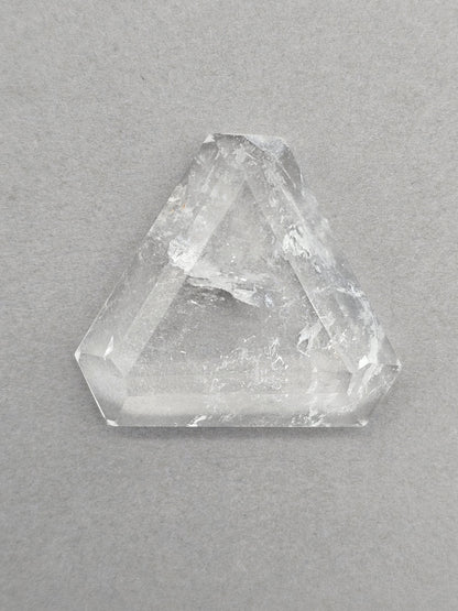 Quartz Faceted Cabochon | Artisan Cut Gemstone