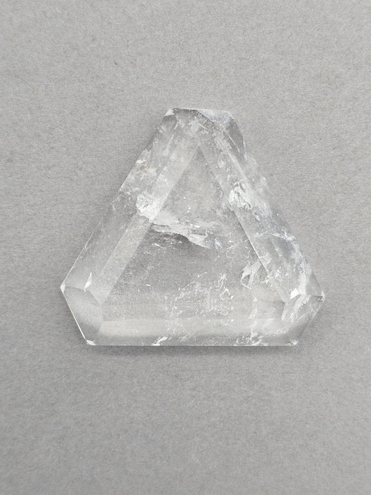 Quartz Faceted Cabochon | Artisan Cut Gemstone