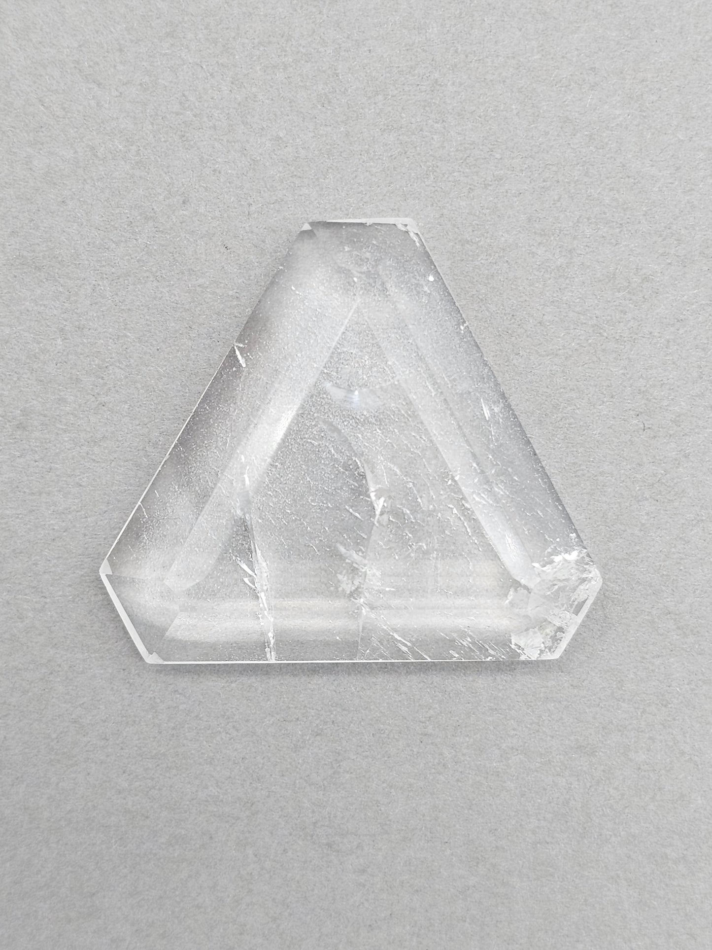 Quartz Faceted Cabochon | Artisan Cut Gemstone
