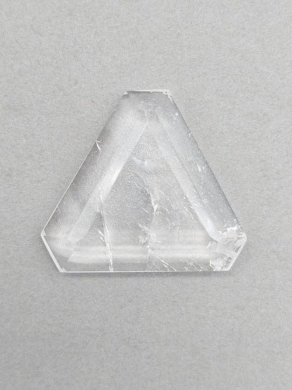 Quartz Faceted Cabochon | Artisan Cut Gemstone