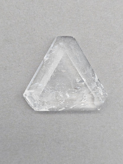 Quartz Faceted Cabochon | Artisan Cut Gemstone