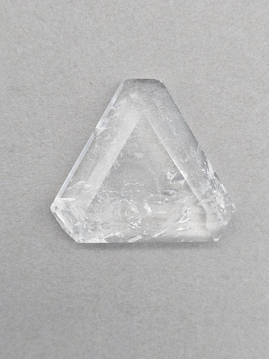 Quartz Faceted Cabochon | Artisan Cut Gemstone