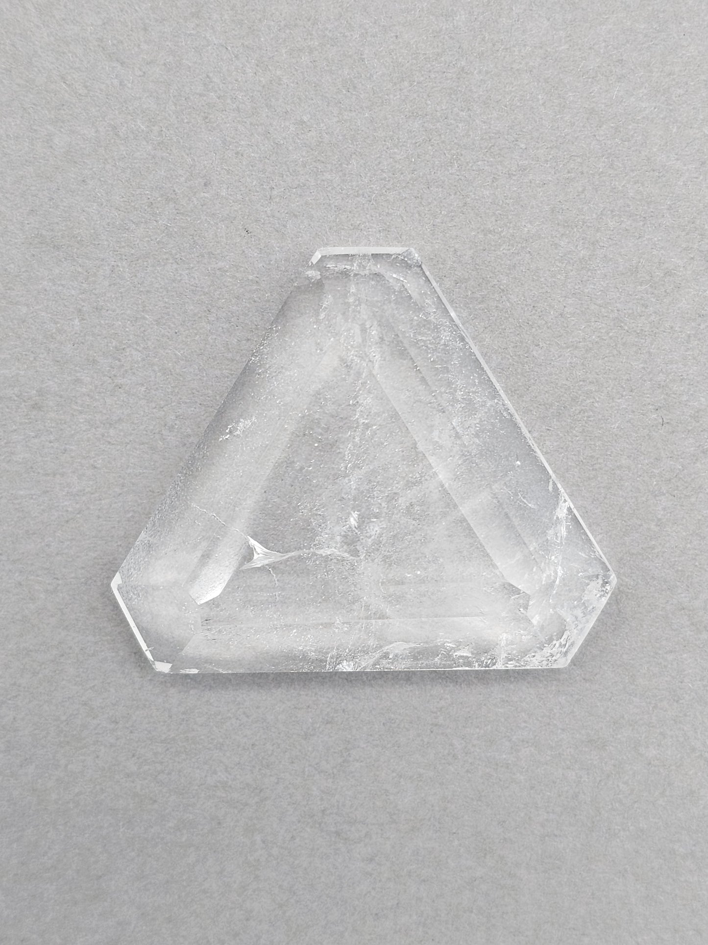 Quartz Faceted Cabochon | Artisan Cut Gemstone