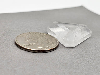 Quartz Faceted Cabochon | Artisan Cut Gemstone