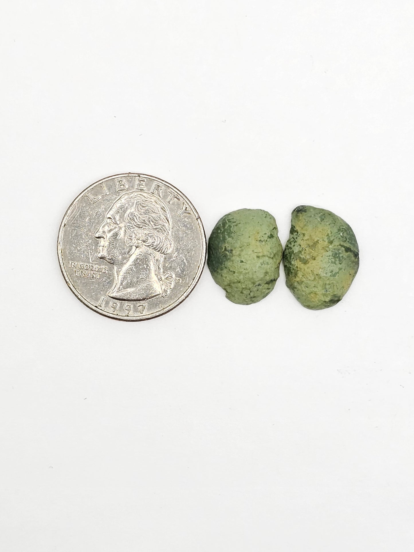 Tabasco Geode Cabochon Pair | Natural Mexican Geode