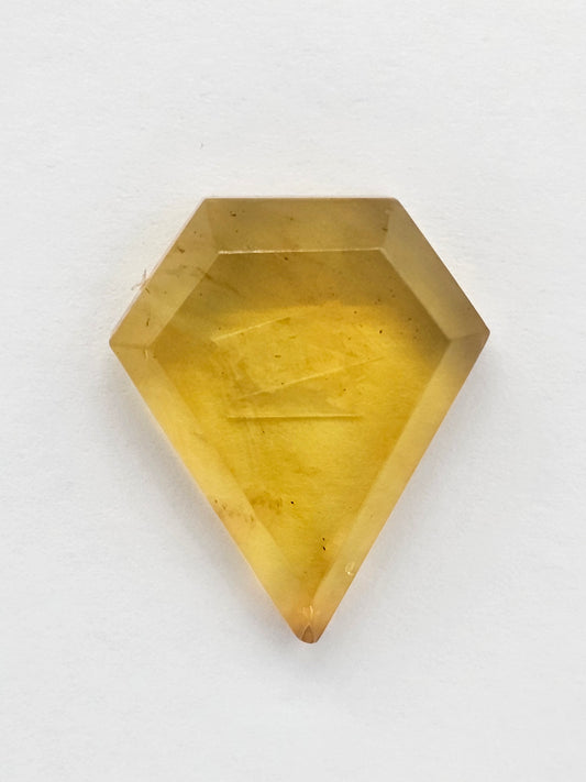 Amber Geometric Cabochon