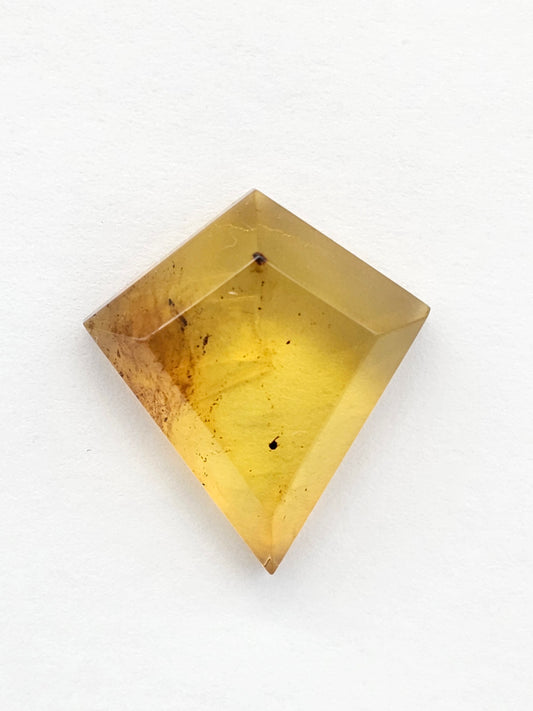 Amber Geometric Cabochon